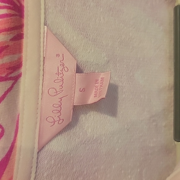 Lilly Pulitzer Pawsitive Skipper Popover EUC Size S - Picture 2 of 5